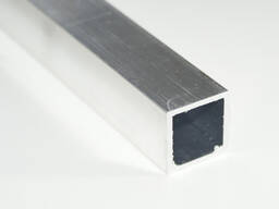 Alüminium profil boru, qutu A tərəfi: 8-250 mm, B tərəfi: 5-200 mm, Qalınlıq: 0,5-8 mm