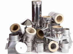 Bacaların diametri: 80-450 mm, Qalınlığı: 0,5-1 mm, Uzunluğu: 0,25-3 m, Marka: AISI 430…