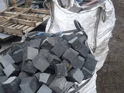 Брусчатка базальт колотая 10×10×5 см — от 125 EUR/т EXW Украина