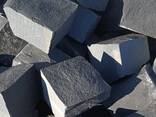Брусчатка базальт колотая 10×10×5 см — от 125 EUR/т EXW Украина - фото 1