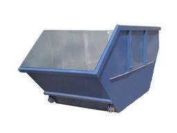 Бункеры для мусора Материал: сталь, Обьем: 20; 5; 7…, s= 1,5-5 мм, L= 1350-6100 мм