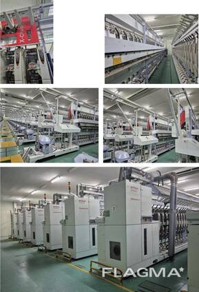 Бывшая в употреблении прядильная фабрика хлопчатобумажной пряжи