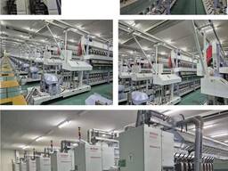 Бывшая в употреблении прядильная фабрика хлопчатобумажной пряжи