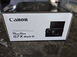 Canon PowerShot G7 X Mark III Rəqəmsal Kamera (Qara) - фото 3