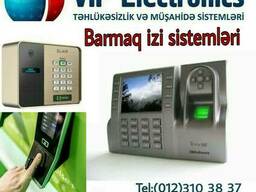 Card reader, finger print, face control sistemləri