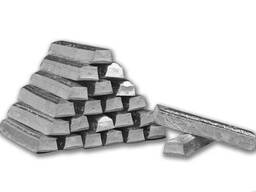 Чушка цинковая Разм. : 25х25х200, Марка: Ц0; ЦАМ4-1; ЦВ, Станд. : 19424-74; 3640-94