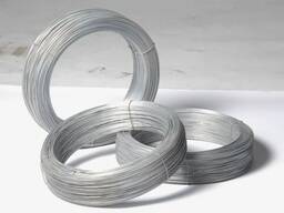 Цинковая проволока D= 1,5-4 мм, Марка стали: Ц1, ГОСТ/ТУ: 13073-77 в Баку