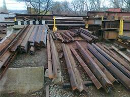 Digər prokat metal məmulatları Adı: məftil, büzməli təbəqə, rels, Ölçü: 1,8-43 mm