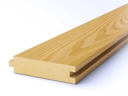 Döşəmə taxtası s= 18-45 mm, Eni: 90-146 mm, L= 1-6 m, Material: larch; aspen…