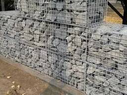 Сетка габионная крученая; сварная, 0,6—5 мм