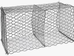 Сетка габионная Диаметр: 2,4 мм; 2,7 мм; 3 мм