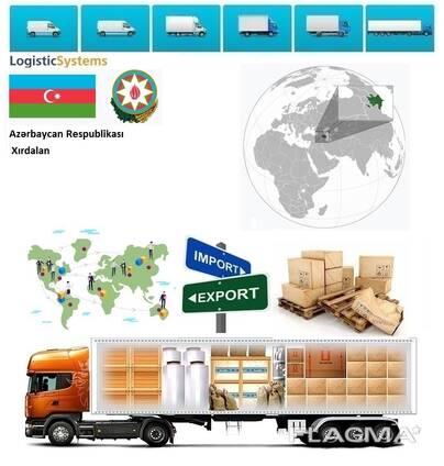 Logistic Systems ilə Şirvan Şirvan, Avropa və Asiya ölkələrinin istənilən yerinə şəxsi yük