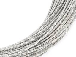 Канат ГОСТ 3063-80 Диам. : 1-19 мм, Покрытие: оцинкованный; светлый