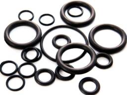 Кольца РТИ D1= 0,8-2580 мм, D2= 3-1350 мм, Сечение: 0,9-250, Тип: уплотнительные. ..