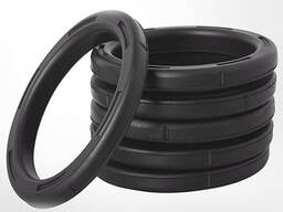 Кольцо РТИ уплотнительное; круглого сечения; силиконовое, 6—1000 мм