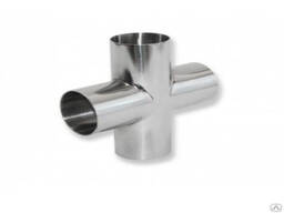 Крест нержавеющий Диам.1: 10-306 мм, Диам.2: 2 мм, Марка: AISI 304; DIN 11852