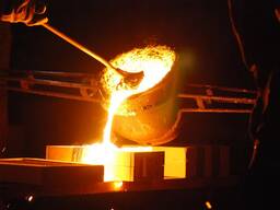 Metal tökmə. Məhsulun növü: tökmə…, Material: polad…, Metod: soyuqdəyişən qarışıqlarda. ..