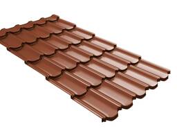 Металлочерепица s= 0,3-1,2 мм, Раскрой: 1.17хL; 1.195хL; 1.2хL…, Марка: Монтерроса…