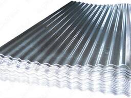 Металлошифер Толщина: 0,45; 0,5; 0,65. .. мм, Раскрой: 1.15хL; 1.1хL, Марка: МП18