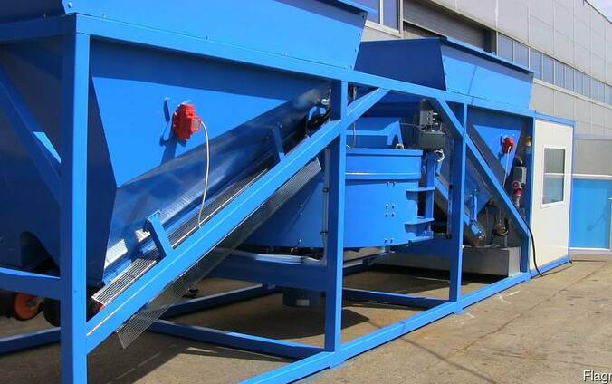 Мобильный завод ES-40 для производства Холодного асфальта