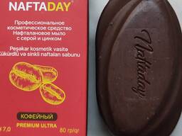 Мыло кофейное c нафталаном NaftaDay