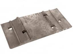 Накладка рельсовая р 65, Вид: подкладка, Маркировка: Д-43; Д-65; 1Р65 в Баку