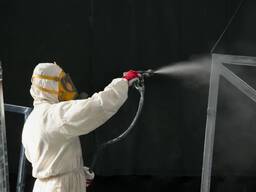 Нанесение антикоррозийного защитного покрытия Тип: эпоксидно-фенольное; эпоксидное