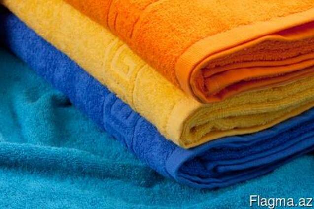 Оптом махровые готовые полотенца разных размеров цветов