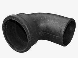 Отвод чугунный 45 градусов, D= 10-1200 мм, Тип: переходной в Баку