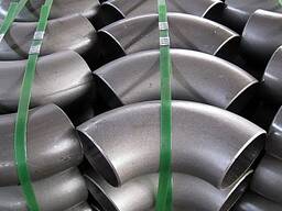 Отвод оцинкованный ДУ 15—630, угол 45—90 градусов