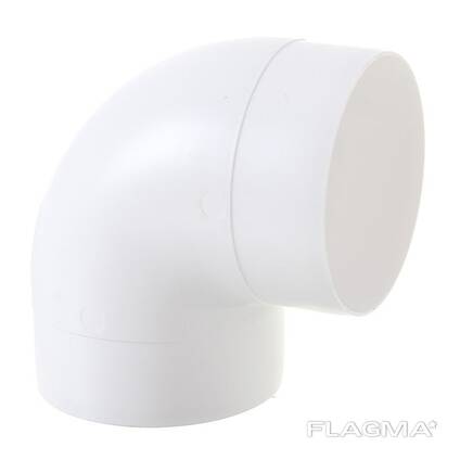 Dirsək polipropilen, polietilen…, D= 15-1200 mm, s= 0,8-6,2 mm, Qoşulma üsulu: daxili ip…