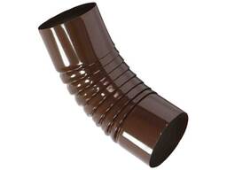 Отвод водосточный ПВХ Диам. : 80-100 мм, Угол: 45-70 град.