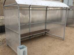 Павильоны для курения Дл. : 2000; 2500; 3000 мм, Шир: 1650; 1800; 1840 мм