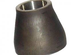 Переход стальной Разм.1: 89х3.5; 76х3.5; 159х4.5 мм, Разм.2: 57х3; 108х4; 273х7 мм