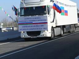 Перевозка сборных грузов из  в Азербайджан