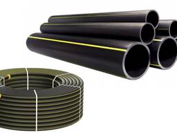 Polietilen boru PE, HDPE Diam. : 10-3500 mm, Qalınlıq: 0,45-118,5 mm, SDR: 6-41