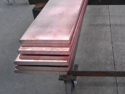 Полоса биметаллическая 8—33 мм, ширина 25—280 мм