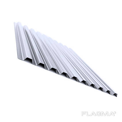 Профнастил алюминиевый s= 0,5-3 мм, Раскр. : 0.75хL; 0.845хL…, Марка говры: Н60; С21…