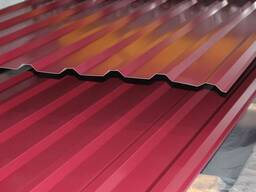 Профнастил с полимерным покрытием 1.2хL м, марка гофры С8; С20; С21