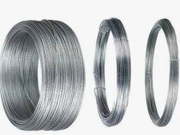 Проволока канатная оцинкованная диаметром 2 6 мм, Марка: 40; 60; 65 в Баку