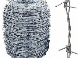 Проволока стальная колючая, гладкая, рифленая, сварочная