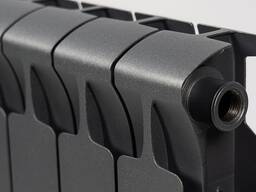 Радиатор алюминиевый и биметаллический, высота 150—690 мм, ширина 70—120 мм