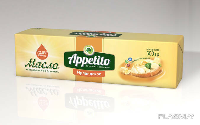 "Appetito" spread (Irish ) 72.5%