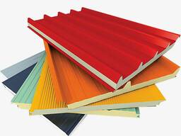 Сэндвич-панель: стеновая; кровельная; акустическая. .. , Толщина: 30-300 мм