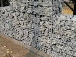 Сетка габионная D= 2-5 мм, Разм. : 6х8…, Раскр. : 3х10…, Покрытие: ПНД…