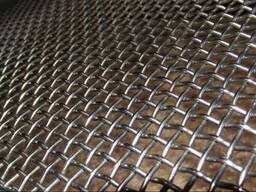 Сетка нержавеющая рифленая, D= 0,9-12 мм, Ячейка: 6х6; 10х10; 25х25 мм в Баку