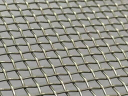 Сетка нихромовая Диам. : 0,03-2,5 мм, Яч. : 0.04х0.04; 0.056х0.056; 0.074х0.074 мм