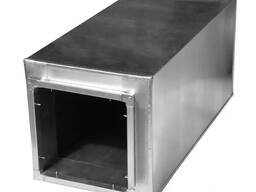 Шумоглушитель прямоугольный Разм.1: 100-2000 мм, Разм.2: 100-1500 мм, Дл. : 480-1500 мм