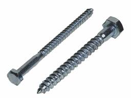 Шурупы с потайной головкой; шуруп-глухарь; с шестигранной головкой Диам. : 1,6-24 мм