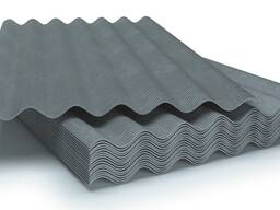 Şifer 1,13x1,75; 1,5x3; 0,98x1,75…m, s= 1-12 mm, Dalğaların sayı: 6-12, QOST 30340-95